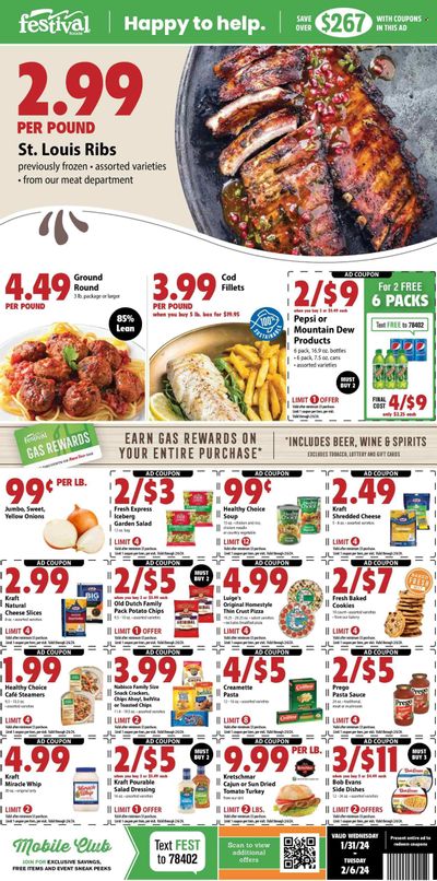 Festival Foods (WI) Weekly Ad Flyer Specials January 31 to February 6, 2024