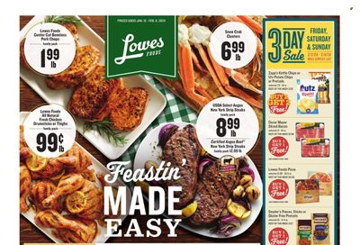 Lowes Foods (NC, SC) Weekly Ad Flyer Specials January 31 to February 6, 2024