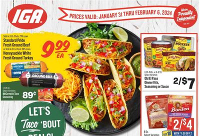 IGA (KY) Weekly Ad Flyer Specials January 31 to February 6, 2024