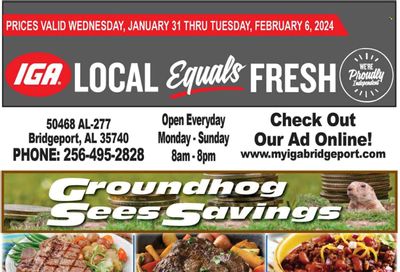 IGA (50) Weekly Ad Flyer Specials January 31 to February 6, 2024