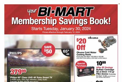 Bi-Mart (ID, OR, WA) Weekly Ad Flyer Specials January 30 to February 12, 2024