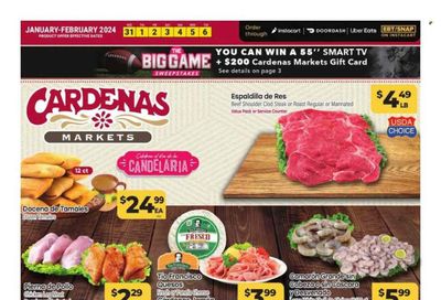 Cardenas (CA, NV) Weekly Ad Flyer Specials January 31 to February 6, 2024