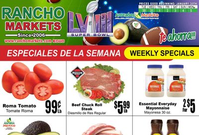 Rancho Markets (UT) Weekly Ad Flyer Specials January 30 to February 5, 2024
