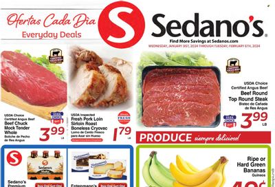 Sedano's (FL) Weekly Ad Flyer Specials January 31 to February 6, 2024