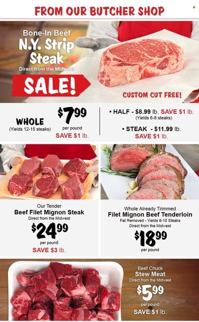 Stew Leonard's (CT, NJ, NY) Weekly Ad Flyer Specials January 31 to February 6, 2024