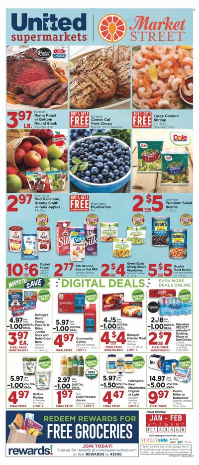 United Supermarkets (TX) Weekly Ad Flyer Specials January 31 to February 6, 2024