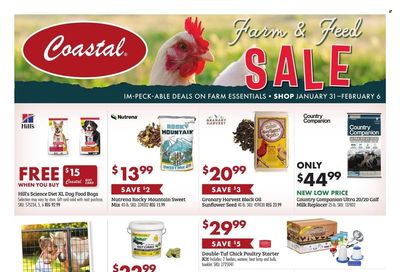 Coastal Farm & Ranch Weekly Ad Flyer Specials January 31 to February 6, 2024