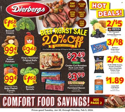 Dierbergs (MO) Weekly Ad Flyer Specials January 30 to February 5, 2024