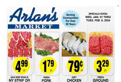 Arlan's Market (TX) Weekly Ad Flyer Specials January 31 to February 6, 2024