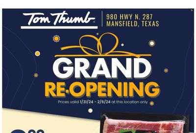 Tom Thumb (TX) Weekly Ad Flyer Specials January 31 to February 6, 2024