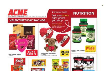 ACME (DE, NJ, NY, PA) Weekly Ad Flyer Specials February 2 to February 8, 2024