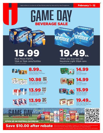 Hy-Vee (IA, IL, KS, MO) Weekly Ad Flyer Specials February 1 to February 12, 2024