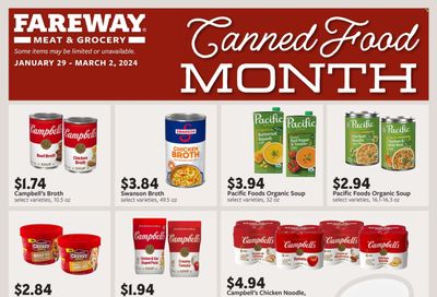 Fareway (IA) Weekly Ad Flyer Specials January 29 to March 2, 2024