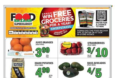Food Bazaar (CT, NJ, NY) Weekly Ad Flyer Specials February 1 to February 7, 2024 Food Bazaar (CT, NJ, NY) Weekly Ad Flyer Specials February 1 to February 7, 2024
