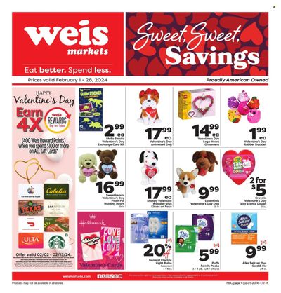 Weis (MD, NY, PA) Weekly Ad Flyer Specials February 1 to February 28, 2024