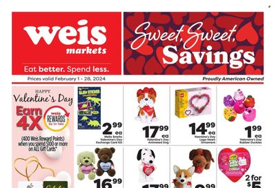 Weis (MD, NY, PA) Weekly Ad Flyer Specials February 1 to February 28, 2024