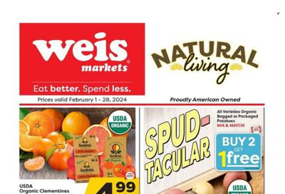 Weis (MD, NY, PA) Weekly Ad Flyer Specials February 1 to February 28, 2024