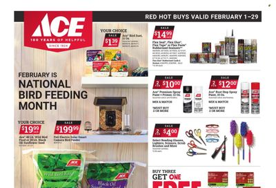 ACE Hardware Weekly Ad Flyer Specials February 1 to February 29, 2024