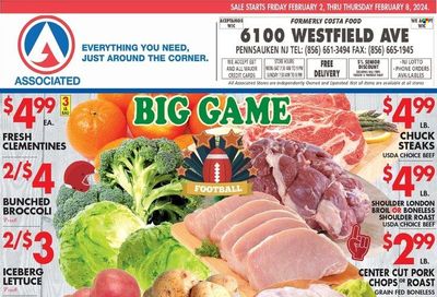 Associated Supermarkets (NY) Weekly Ad Flyer Specials February 2 to February 8, 2024