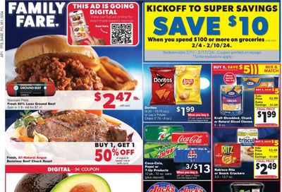 Family Fare (MI) Weekly Ad Flyer Specials February 4 to February 10, 2024