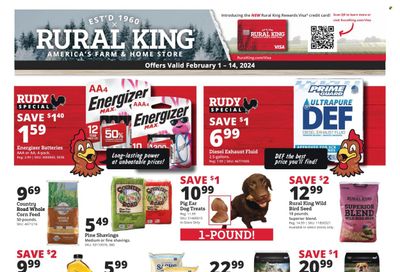 Rural King Weekly Ad Flyer Specials February 1 to February 14, 2024