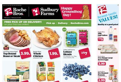 Roche Bros. (MA) Weekly Ad Flyer Specials February 2 to February 8, 2024