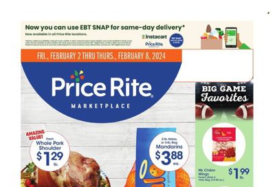 Price Rite (CT, MA, MD, NH, NJ, NY, PA, RI) Weekly Ad Flyer Specials February 2 to February 8, 2024