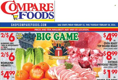 Compare Foods (CT, MD, NC, NJ, NY, RI) Weekly Ad Flyer Specials February 2 to February 8, 2024
