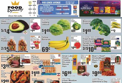 Food Dynasty (NY) Weekly Ad Flyer Specials February 2 to February 8, 2024