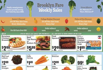 Brooklyn Fare (NY) Weekly Ad Flyer Specials February 2 to February 8, 2024