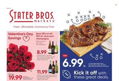 Stater Bros. (CA) Weekly Ad Flyer Specials February 7 to February 13, 2024