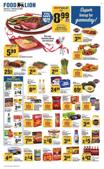 Food Lion (WV) Weekly Ad Flyer Specials February 7 to February 13, 2024