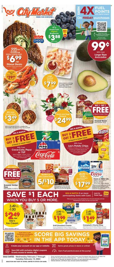 City Market (CO, UT, WY) Weekly Ad Flyer Specials February 7 to February 13, 2024