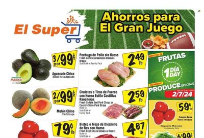 El Super (CA) Weekly Ad Flyer Specials February 7 to February 13, 2024