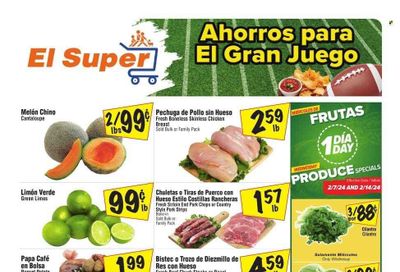 El Super (TX) Weekly Ad Flyer Specials February 7 to February 13, 2024