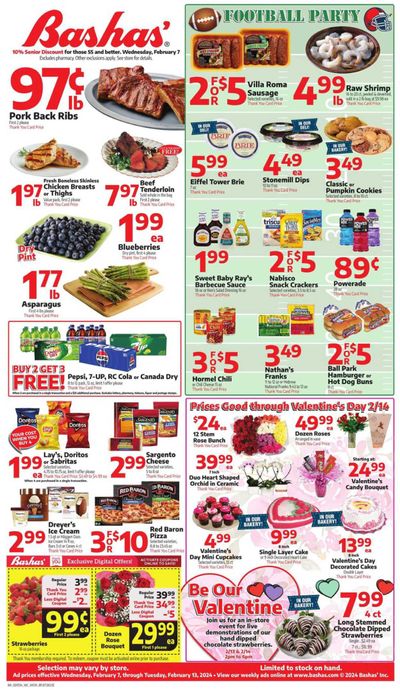 Bashas' (AZ) Weekly Ad Flyer Specials February 7 to February 13, 2024