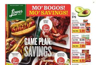 Lowes Foods (NC, SC) Weekly Ad Flyer Specials February 7 to February 13, 2024