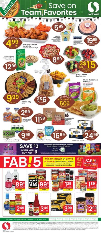 Safeway (MT) Weekly Ad Flyer Specials February 7 to February 13, 2024