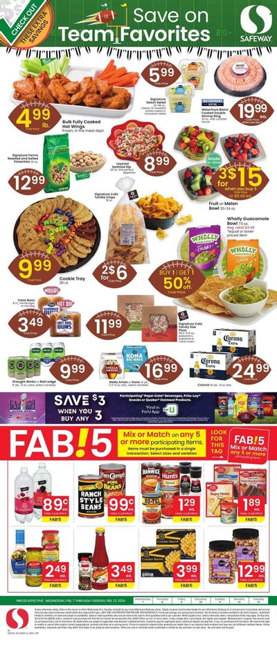 Safeway (MT) Weekly Ad Flyer Specials February 7 to February 13, 2024