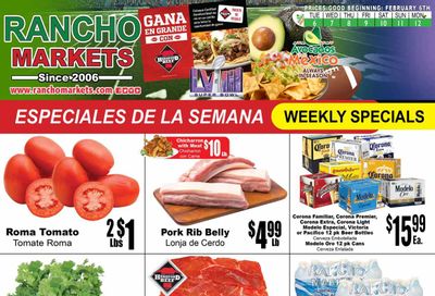 Rancho Markets (UT) Weekly Ad Flyer Specials February 6 to February 12, 2024