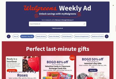 Walgreens Weekly Ad Flyer Specials February 11 to February 17, 2024 Walgreens Weekly Ad Flyer Specials February 11 to February 17, 2024
