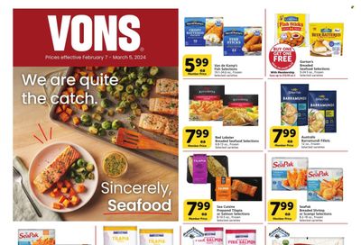 Vons (CA) Weekly Ad Flyer Specials February 7 to March 5, 2024