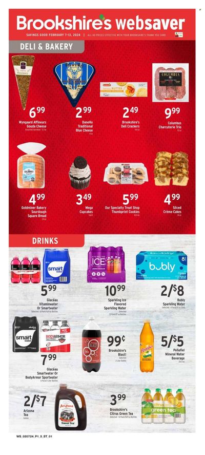 Brookshires (AR, LA, TX) Weekly Ad Flyer Specials February 7 to February 13, 2024