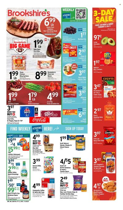 Brookshires (AR, LA, TX) Weekly Ad Flyer Specials February 7 to February 13, 2024