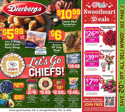 Dierbergs (MO) Weekly Ad Flyer Specials February 6 to February 12, 2024