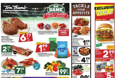 Tom Thumb (TX) Weekly Ad Flyer Specials February 7 to February 14, 2024 Tom Thumb (TX) Weekly Ad Flyer Specials February 7 to February 14, 2024
