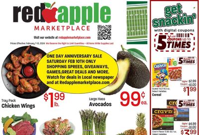 Red Apple Marketplace (OR) Weekly Ad Flyer Specials February 7 to February 13, 2024