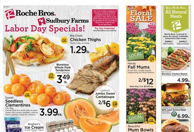 Roche Bros. Weekly Ad September 4 to September 10