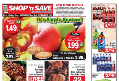 Shop ‘n Save (Pittsburgh) (MD, NY, OH, PA) Weekly Ad September 17 to September 23